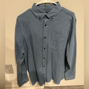 Banana Republic - Untucked Fit - L - Blue